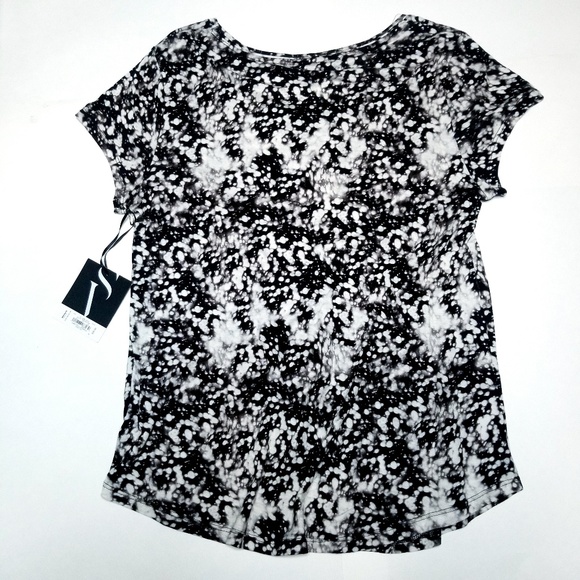 Simply Vera Vera Wang Black & White Top - Picture 2 of 8